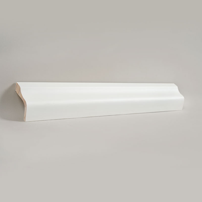 Çam Ahşap Süpürgelik (Dolgu Astar + Boya) - Beyaz 1 1/2'x2 1/6'